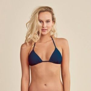 quint soul triangle bikini top (navy)
